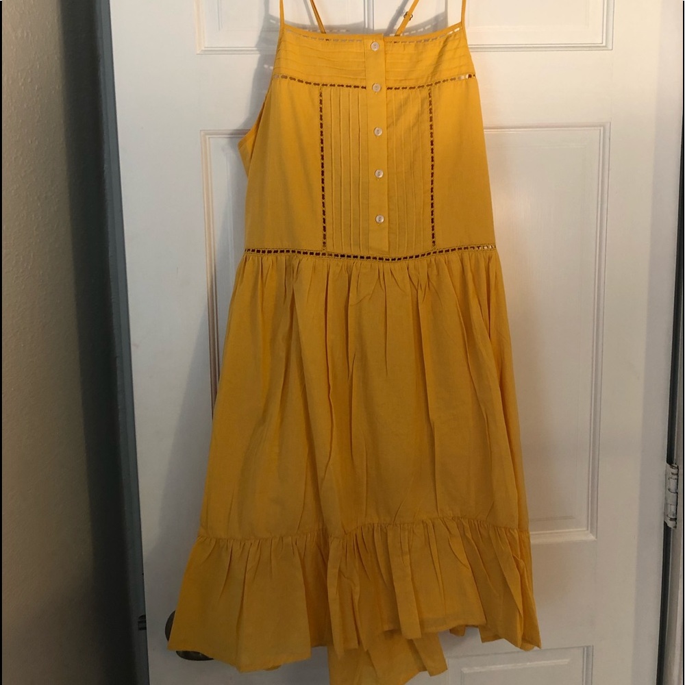 Bright sundress with detail